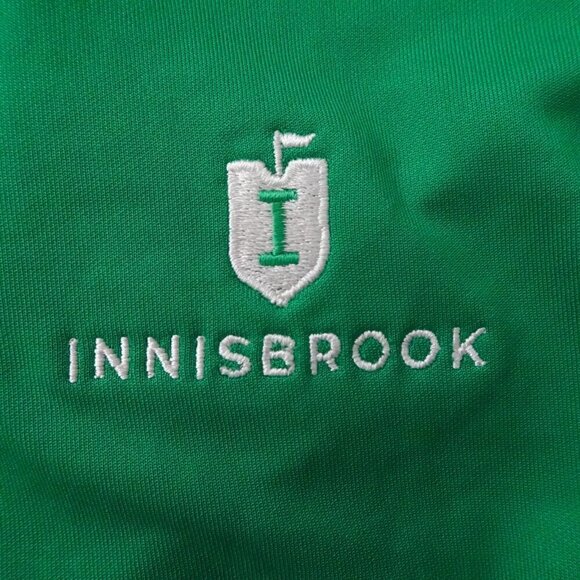 Adidas Polo Shirt Men's Size Medium Green Innisbrook Golf Florida - Picture 7 of 10